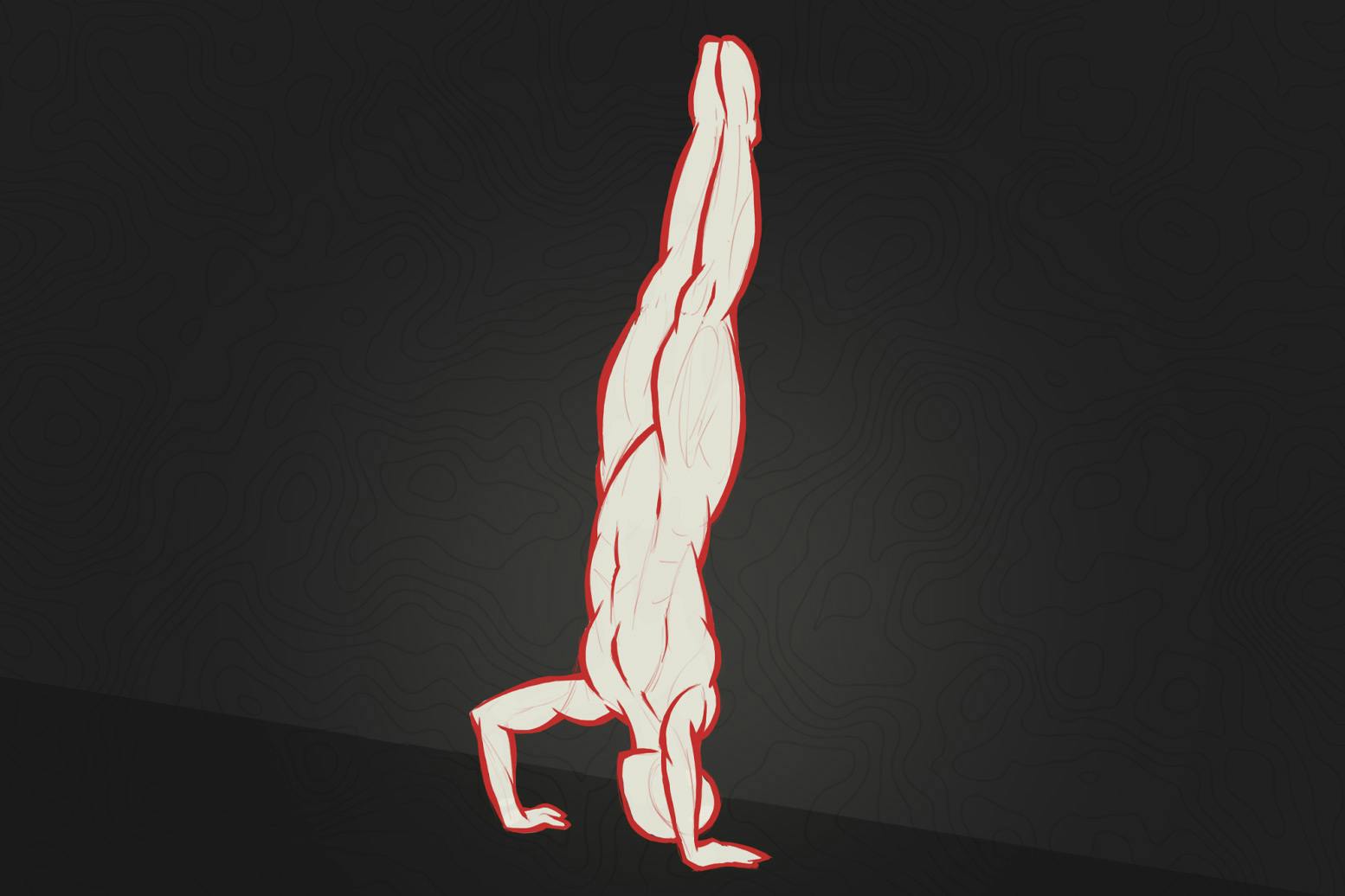 First Strict Handstand Push-up